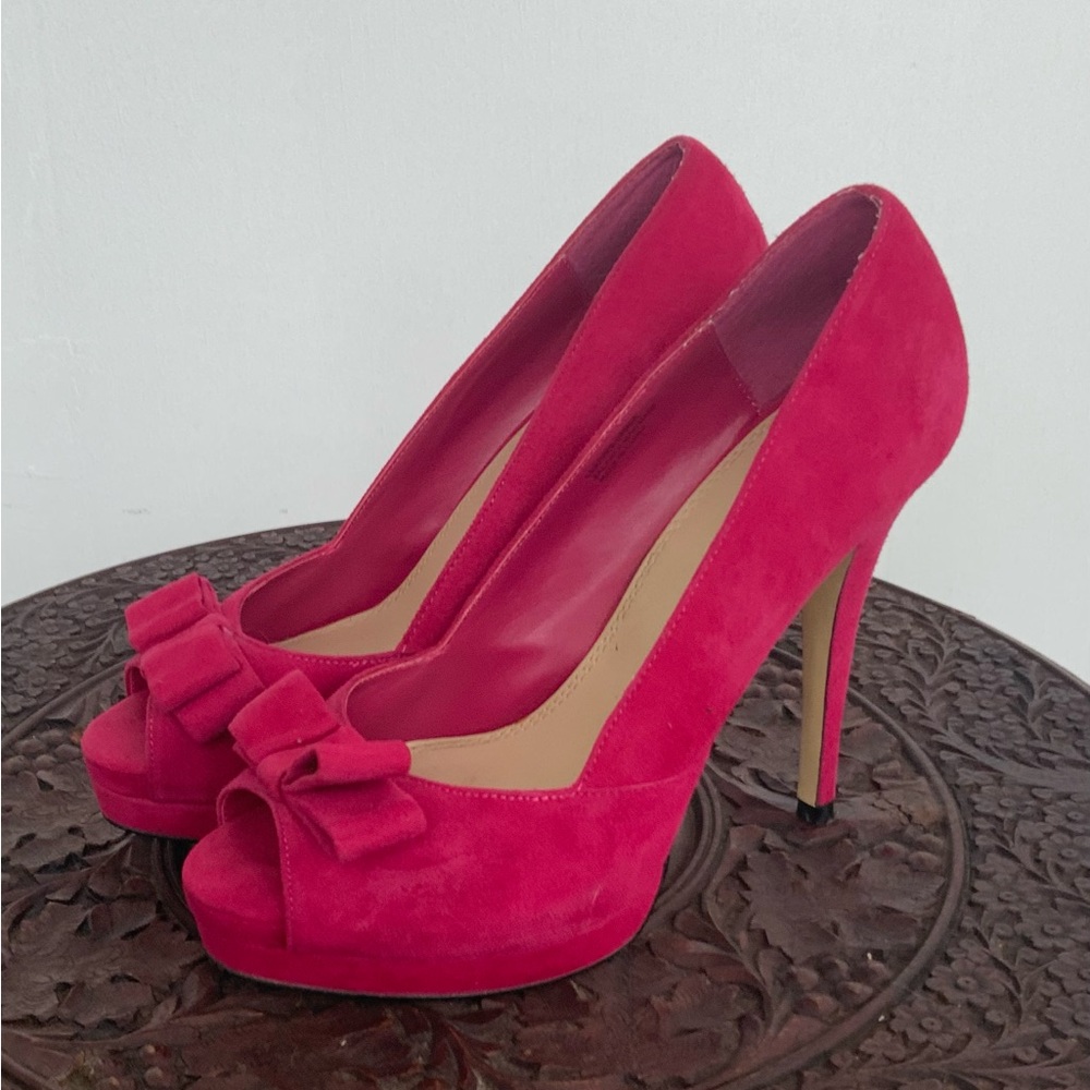 Pretty pink heel